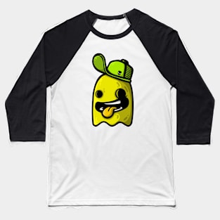 yellow ghost with cap Baseball T-Shirt